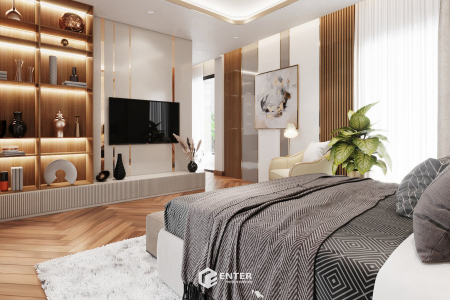 Biệt thự phố hiện đại 3 tầng