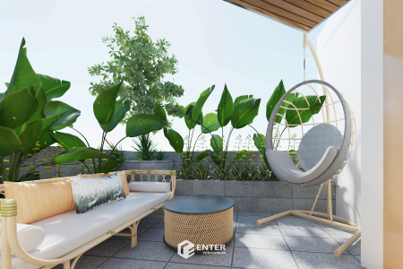 Biệt thự phố hiện đại 3 tầng