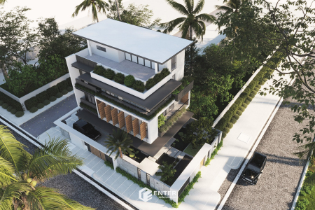 Biệt thự hiện đại 4 tầng