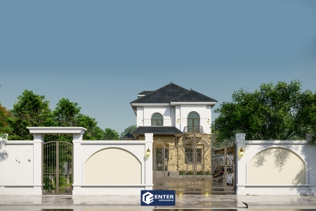 Biệt thự tân cổ điển 2 tầng