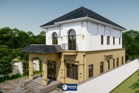 Biệt thự tân cổ điển 2 tầng