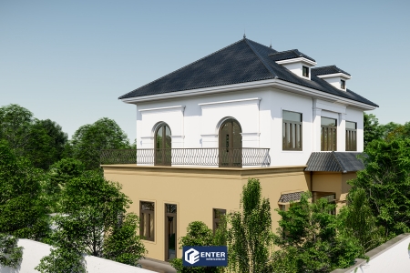 Biệt thự tân cổ điển 2 tầng