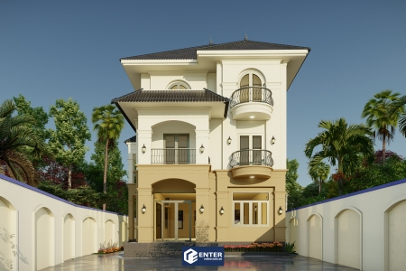 Biệt thự tân cổ điển 3 tầng