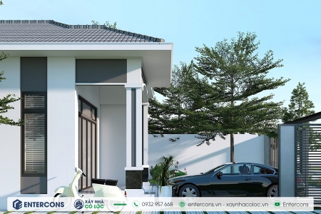 Nhà vườn mái thái
