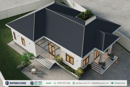 Nhà vườn mái thái