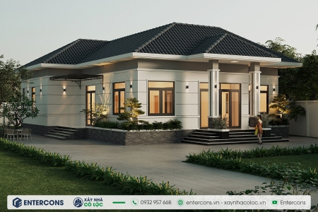 Nhà vườn mái thái