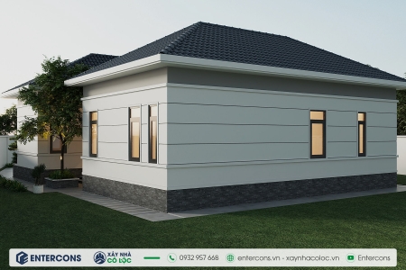 Nhà vườn mái thái